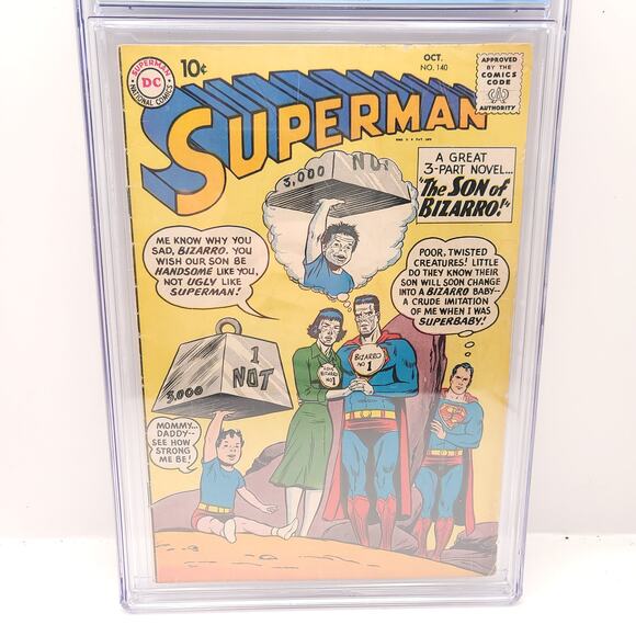 DC Comics Superman #140 CGC Graded 3.5 Off White Pages Sealed Comic Book - Picture 6 of 6